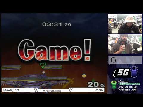 SG 20.1 SSBM - Gtown_Tom (Marth) vs. Scooby (Sheik) - Melee WQF