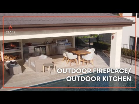 Outdoor Fireplace /  Outdoor Kitchen Walkthrough