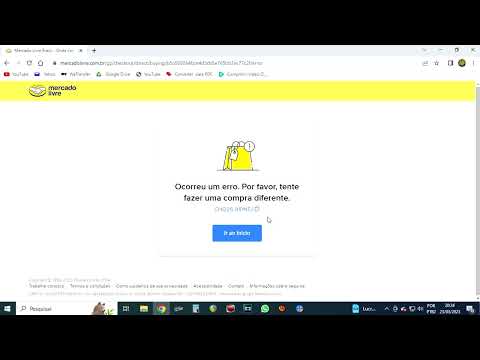 "OCORREU UM ERRO. POR FAVOR, TENTE FAZER UMA COMPRA DIFERENTE."  PROBLEMA NO SITE DO MERCD LIVRE ?😒🤔