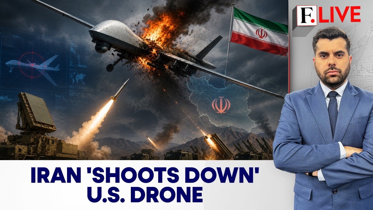 U.S. Drone Shot Down? Iran Makes Fresh Battlefield Claim | Firstpost Live