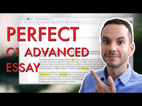 C1 Advanced (CAE) PERFECT C1 Advanced essay example! | Writing Workshop