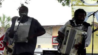 Buckwheat Zydeco at the Zydeco Fest 2010