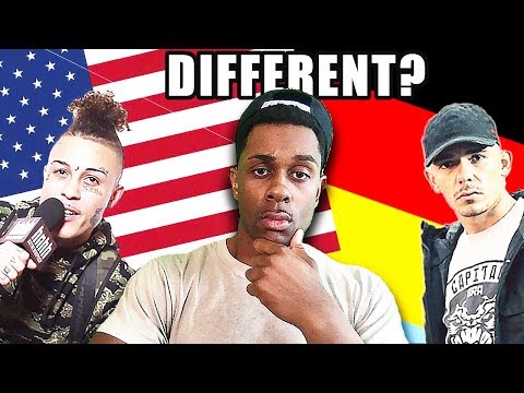 GERMAN and AMERICAN RAP are not so different