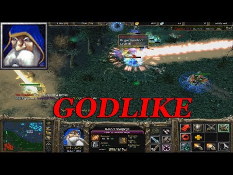 DOTA 1 - SNIPER GODLIKE GAMEPLAY | Warcraft 3 - Frozen Throne