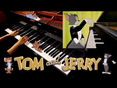 Tom and Jerry "The Cat Concerto" - Hungarian Rhapsody No.2 - Franz Liszt - piano - CANACANA