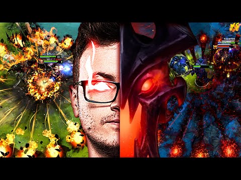 11 minutes of Miracle- outplaying his enemies with Shadow Fiend - Best Shadow Fiend in Dota 2