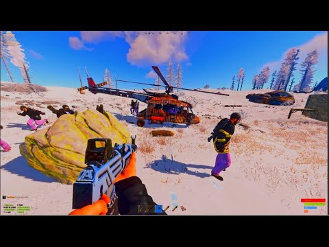 RUST | 450 ROCKET RAID | PIRATE GANG | ( Rustoria US Medium )