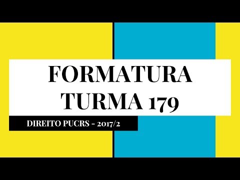 Primeira Reunião da Formatura 179/2