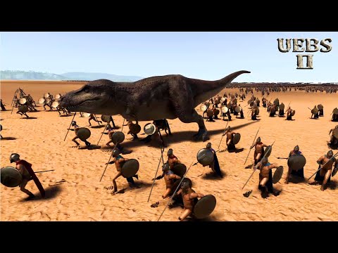 BATTLE OF D-DAY 150,000 SPARTANS vs 2,000,000 PERSIANS | Ultimate Epic Battle Simulator 2 | UEBS 2