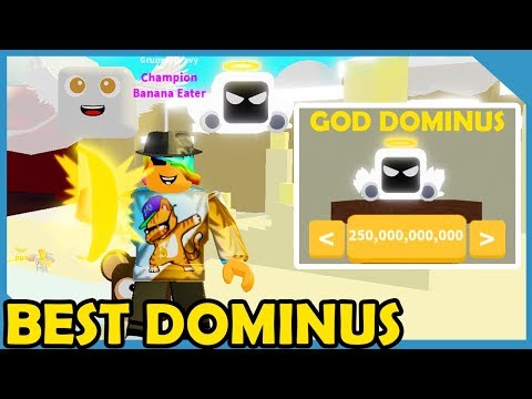 I Got The God Dominus Pet In Roblox Banana Simulator