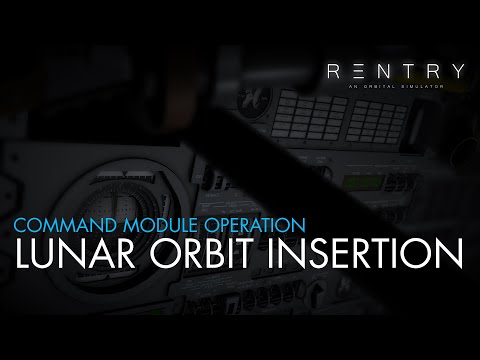 Academy: Apollo CSM - Lunar Orbit Injection (LOI)