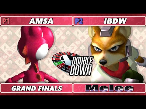 Double Down 2022 GRAND FINALS - aMSa (Yoshi) Vs. iBDW (Fox) SSBM Melee Tournament