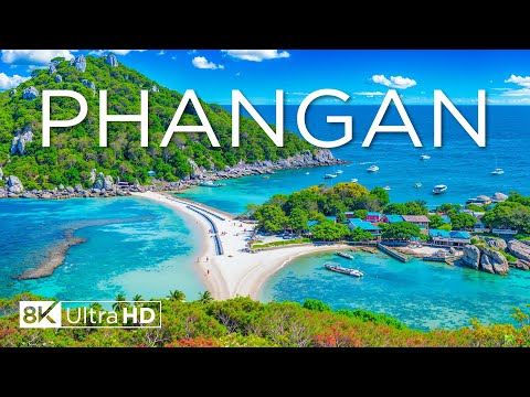 Koh Phangan, Thailand 8K - A Paradise Island of Pristine Beauty and Stunning Beaches