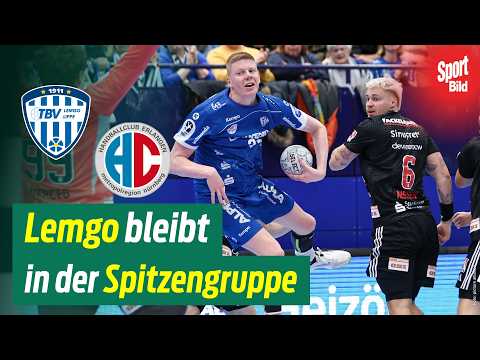 Handball: TBV Lemgo Lippe - HC Erlangen | Handball-Bundesliga Saison 2025/26