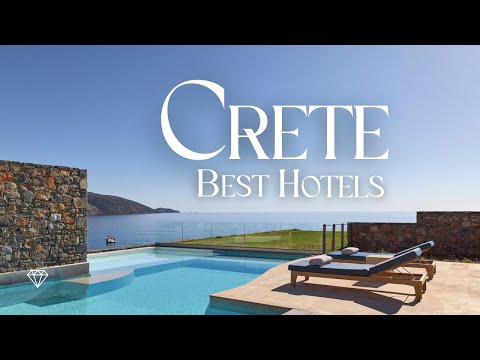 TOP 10 Best HOTELS in CRETE Greece | Where to Stay in CRETE