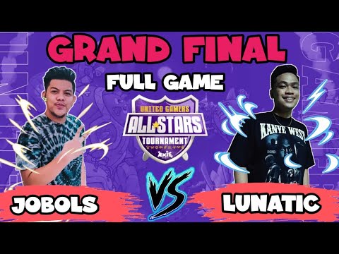 JOBOLS VS. LUNATIC | GRAND FINAL FULL GAME | NAPAKATINDI NG LABAN | UGG ALL STAR TOURNAMENT|