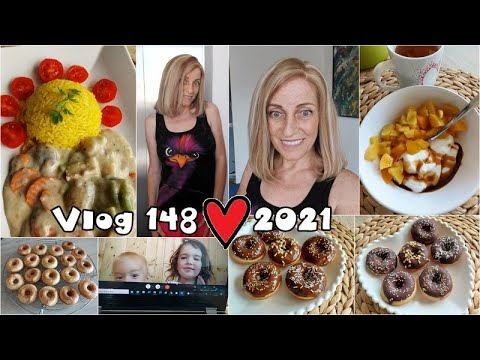 Vlog 148/21 - donuty, nová paruka a krémová omáčka