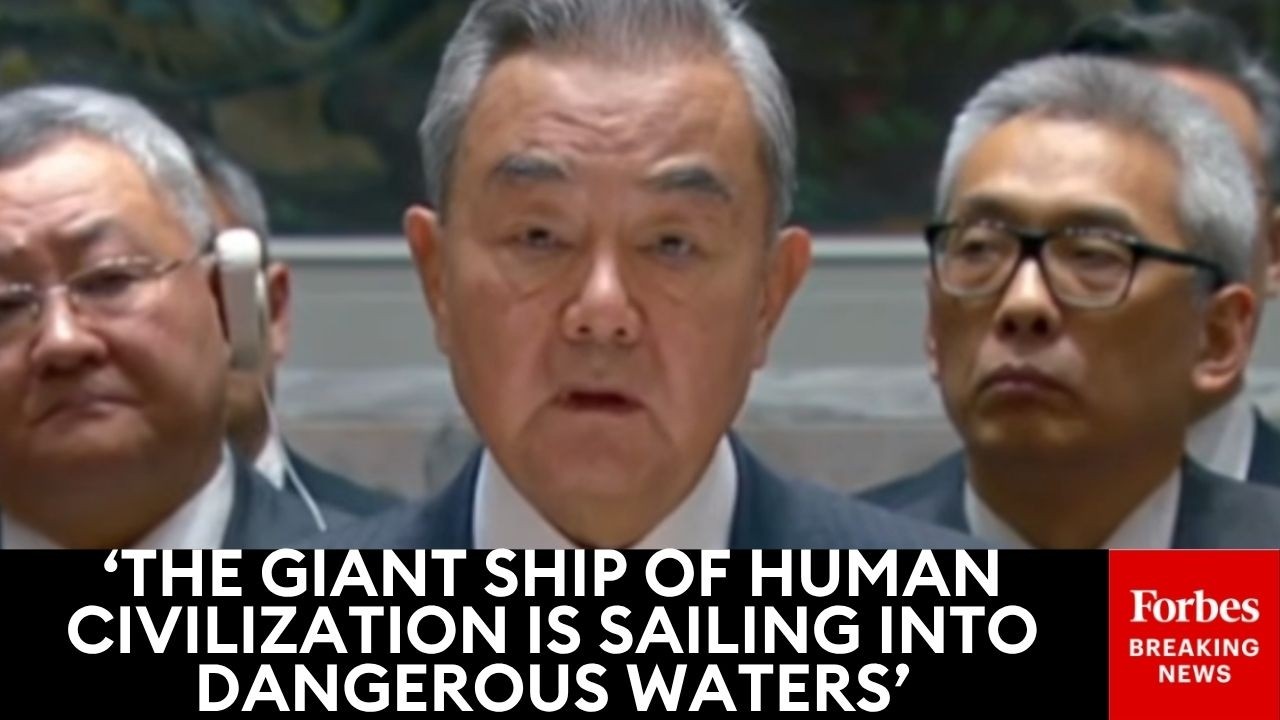 Video | 'The Law Of The Jungle Is Resurging': Chinese Foreign Minister Issues Dire Warning Amid Iran War