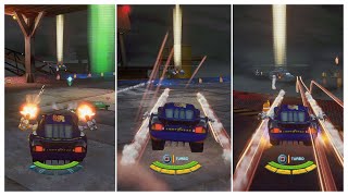 Cars 2 The Video Game | Lightyear Lightning - Hunter Mode | Oil Rig Arena