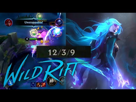 Stomping OP Akshan with good Senna support - Katarina Wild Rift gameplay