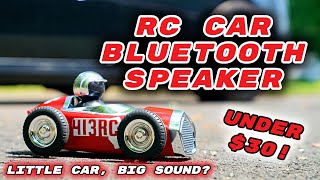 DEERC  DE48 RC Car Bluetooth Speaker Review