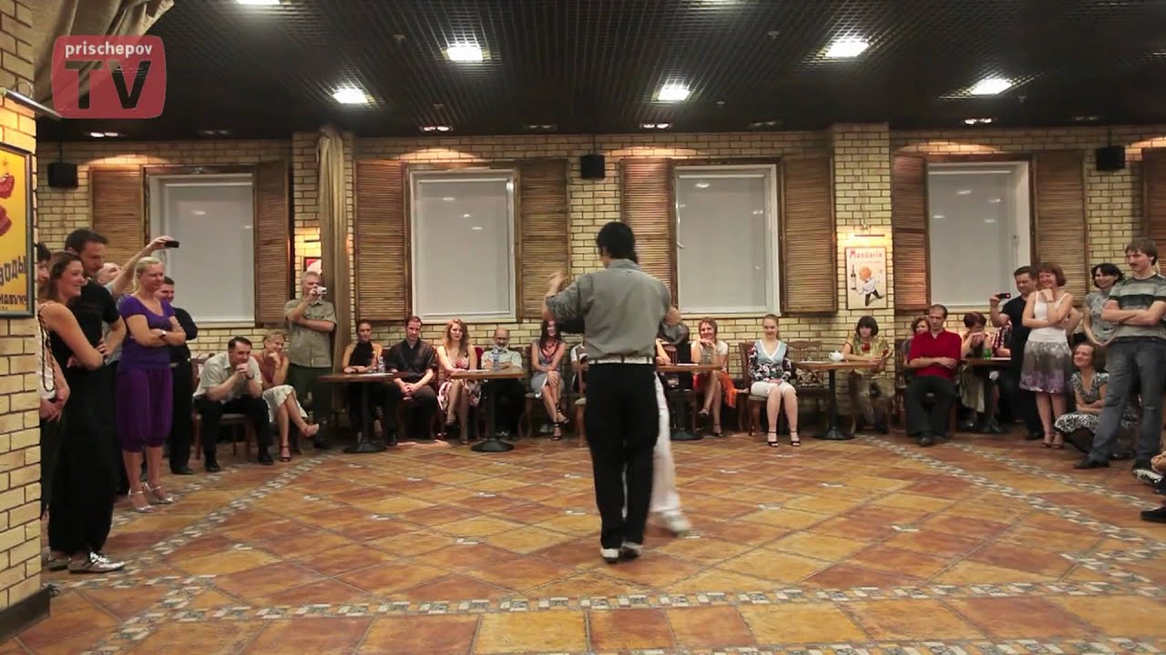 Ozgur Demir & Luis Squicciarini, Russia, Moscow, Milonga "On Board" 20.06.2010