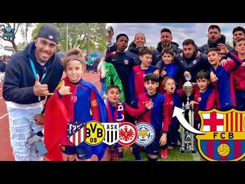 10Jähriger Talent mit Skills wie Messi 😱🇦🇷 - U10 Jugendturnier mit Barca, Frankfurt, Dortmund und Co