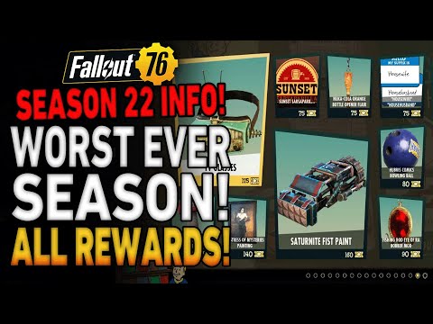 Fallout 76 Season 22 Rewards are NOT What We Expected...