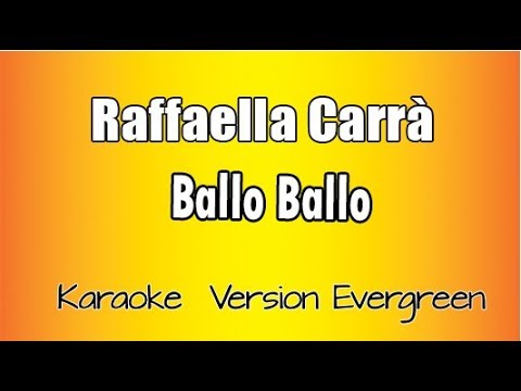 Raffaella Carrà -  Ballo ballo (versione Karaoke Academy Italia)