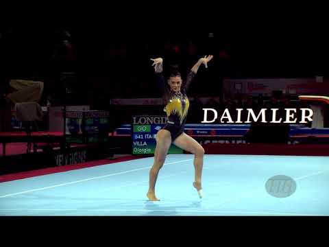 VILLA Giorgia (ITA) - 2019 Artistic Worlds, Stuttgart (GER) - Qualifications Floor Exercise