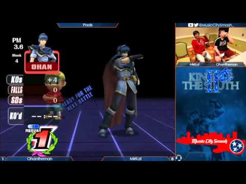 KotS2 - MirKat (Lucas) vs Ohantheman (Marth) - Project M Pools