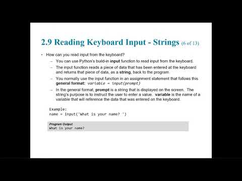 Ch 2 9 Focus On Python Input Processing Output