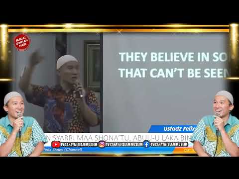 Allah Dan Rosul Perintahkan Kita Gunakan Iman Untuk Melihat Sesuatu - Ustadz Felix Siauw