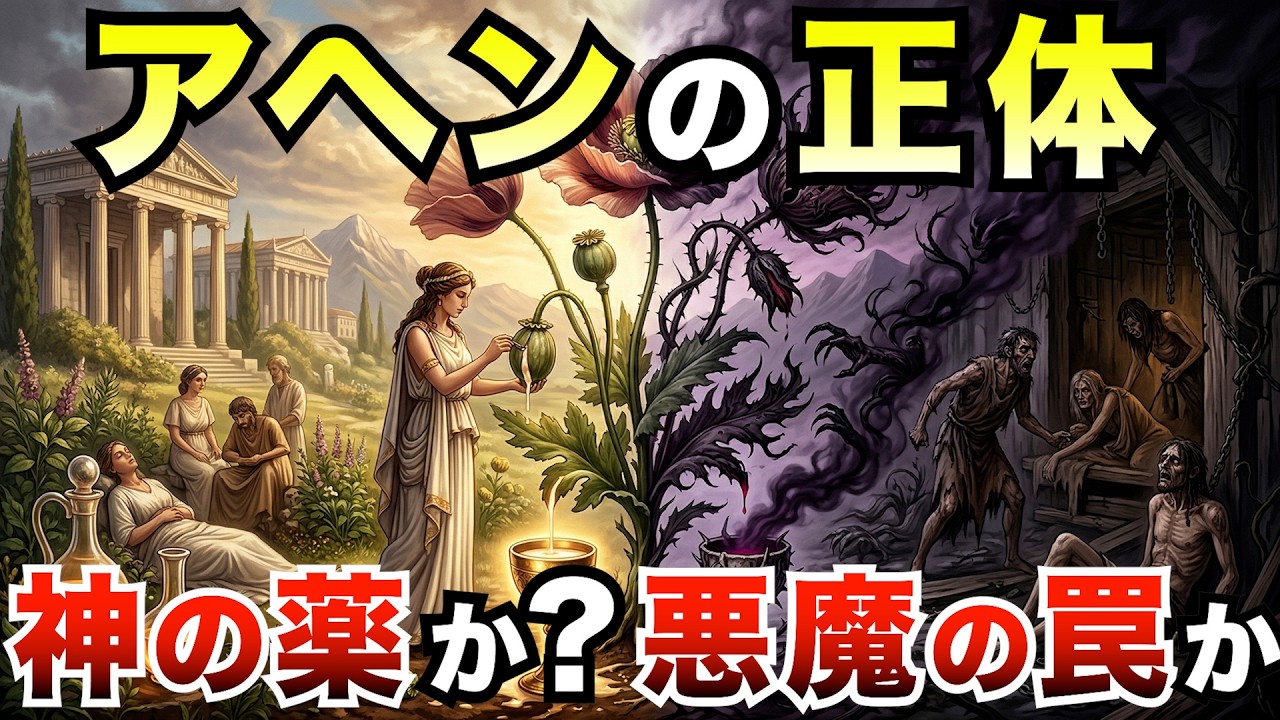 【文明を狂わせた“白い粉”】アヘンが創った世界秩序 ― 快楽と戦争の文明史