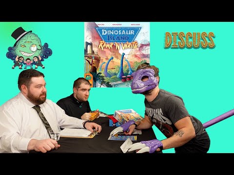 Are dice version of games always better? A discussion around Dinosaur Island Rawr and Write.