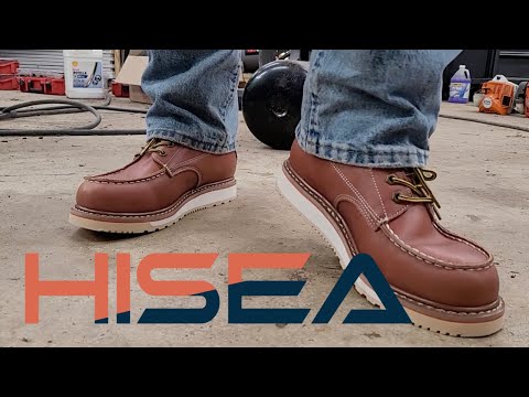 Hisea Moc Toe Safety Boots