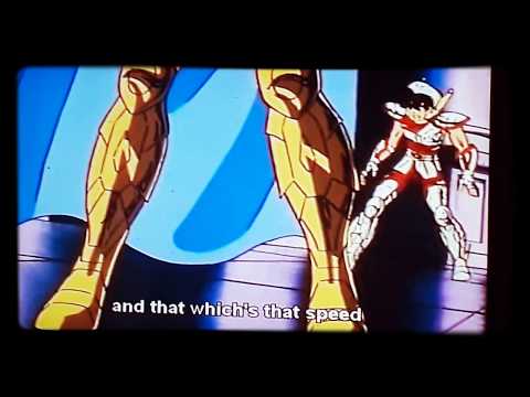 Saint Seiya "Battle in temple of Scorpio: Seiya VS Milo" English Subs