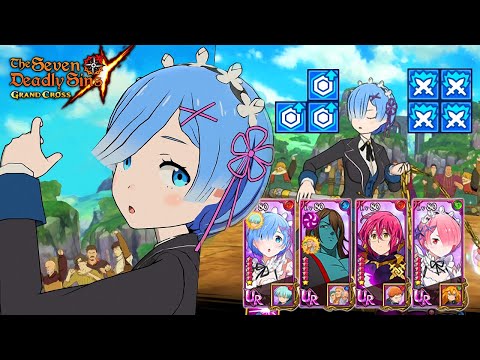 INFINITE BUFFS ON RE:ZERO REM?! NEW AMPLIFY TEAM IS BUSTED! [Seven Deadly SIns Grand Cross]