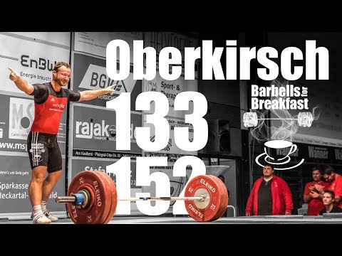 Alexander Oberkirsch (78kg) 133kg Snatch 152kg Clean and Jerk 2017-10-14