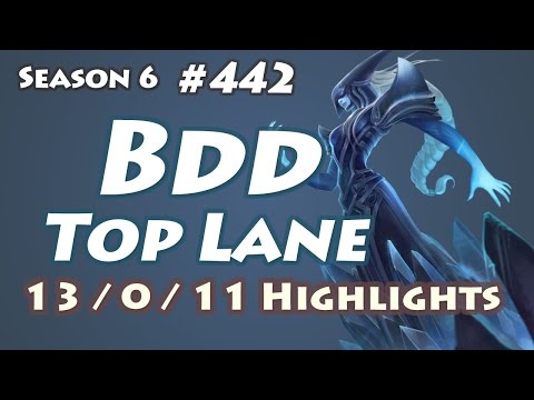 CJ Entus Bdd - Lissandra vs Fiora - TOP Lane - Highlights - League of Legends