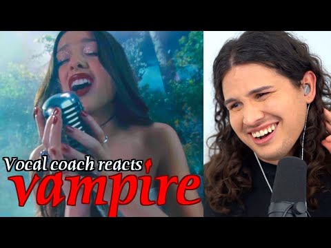 Vocal Coach Reacts to vampire - Olivia Rodrigo