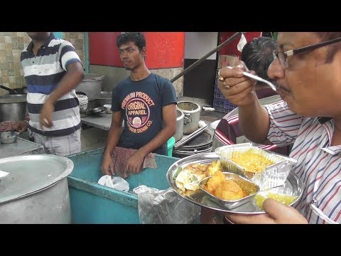 Methi Motor Malai | Mix Veg | Chana Masala | Veg Tarka with Roti | Street Food Kolkata Dacres Lane Video