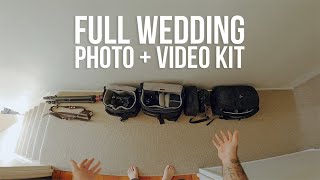 My FULL Wedding Photo + Video Kit | Getting Ready For A Wedding