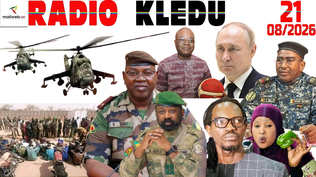 La Revue de Presse de la RADIO KLEDU du 21 Août 2026