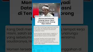 Momen Dedi Mulyadi Datangi Hasna-Hasni di Tempat Kerja, Borong Baju Lebaran di Matahari Bandung