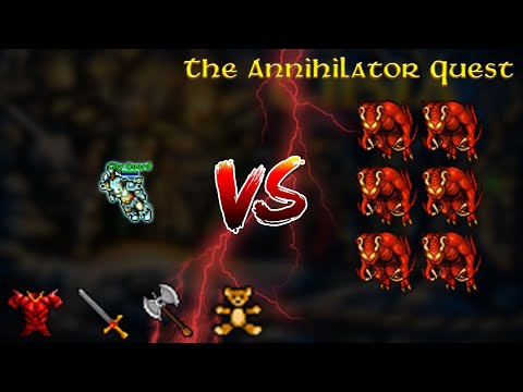The Annihilator Quest in 30 seconds!!! [‎April ‎24, ‎2023] [Antica] by City Guard - Tibia