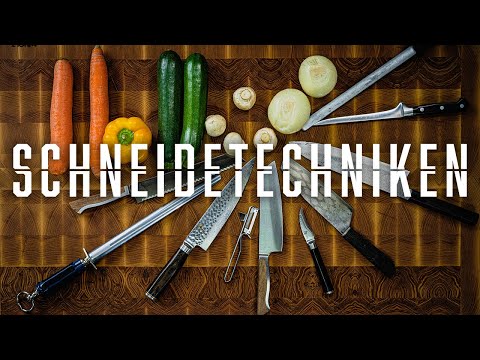 Cutting techniques in the kitchen – Cooking in the valley