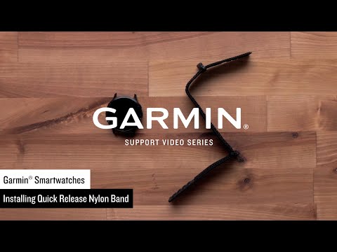 Garmin Support | Garmin Smartwatches | Nylon Quick Release Bands