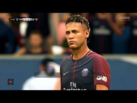 FIFA 18 | PSG vs FC Barcelona - Parc des Princes (Full Gameplay)