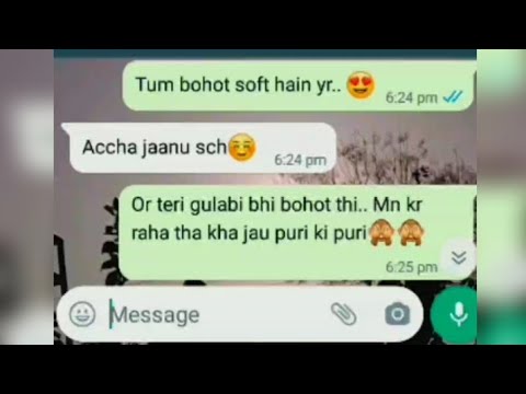 Romantic Whatsapp Chatting With Girlfriend || Full Night || #lovennybot